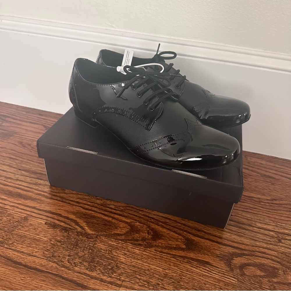 Men's Leatherette Modern Shoes Ballroom Dance Shoes